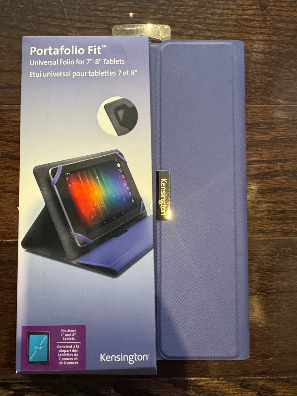 Portafolio Fit Universal Folio Case for 7-8" Tablets - Purple